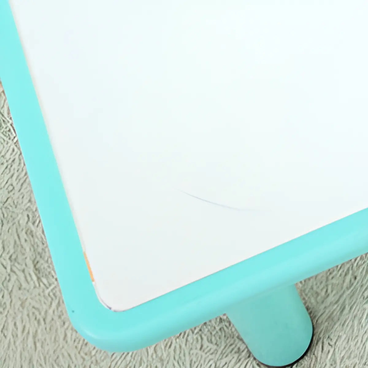 Paintable Square Adjustable Toddler Table Chair Set Image - 10