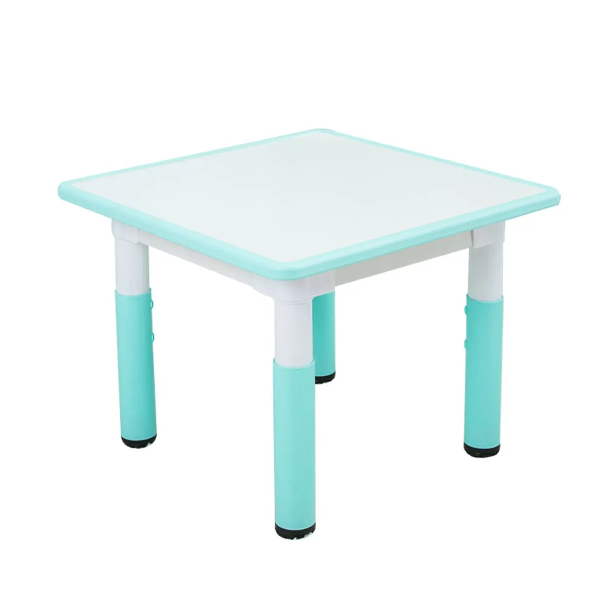 Paintable Square Adjustable Toddler Table Chair Set Image - 7