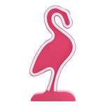 Pink Flamingo Neon Light Bedroom Nightstand Lamp Image - 5