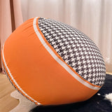 Pink Removable Round Polyester Cartoon Bean Bag Seat Image - 11