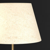 Plain Modern Minimalist Style Metal White Table Lamp Image - 10