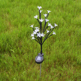 Plastic Flower Lampshade LED Lawn Landscape Lighting Image - 1