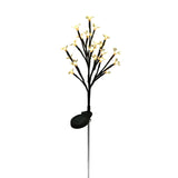 Plastic Flower Lampshade LED Lawn Landscape Lighting Image - 9