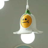 Playful Children Room Cartoon White Ghost Pendant Light Image - 10