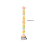 Playful Colorful Stacked Candy Stone Floor Lamp #size