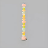 Playful Colorful Stacked Candy Stone Floor Lamp Image - 5