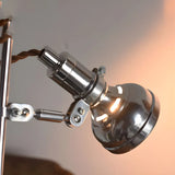 Plug In Electric Dome Aluminium Reading Swing Arm Wall Lamp Image - 8