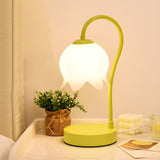 Plug-in Modern Metal Flower Shape Standard Table Lamp Image - 7