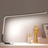 Plug-in Modern Minimalist Linear LED Bedroom Table Lamp Image - 3