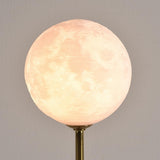 Plug-in Modern Sphere Natural Wood Base Table Lamp Image - 10