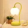 Plug-In Pink Lily of the Valley Bedside Table Lamp Image - 10