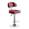 Pneumatic Leather Adjustable Cushion Swivel Bar Stool Image - 11