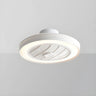 Polished Modern Bladeless LED Ceiling Fan with Light Image - 4