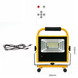 Portable Remote Control Yellow Outdoor Table Light Image - 5