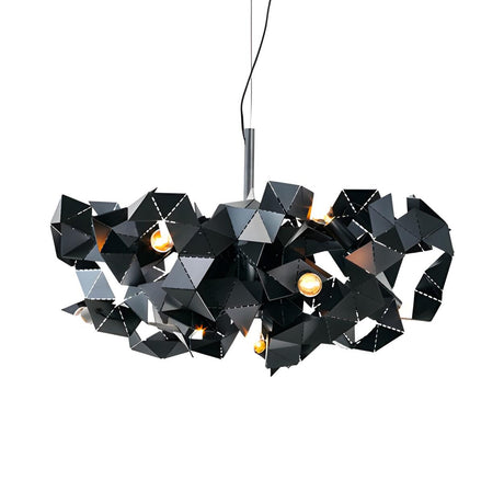 Post Modern Geometric Abstract Pendant Light Chandelier Image - 2