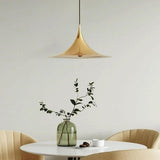 Postmodern Black Cone Aluminium Dining Room Pendant Light Image - 5