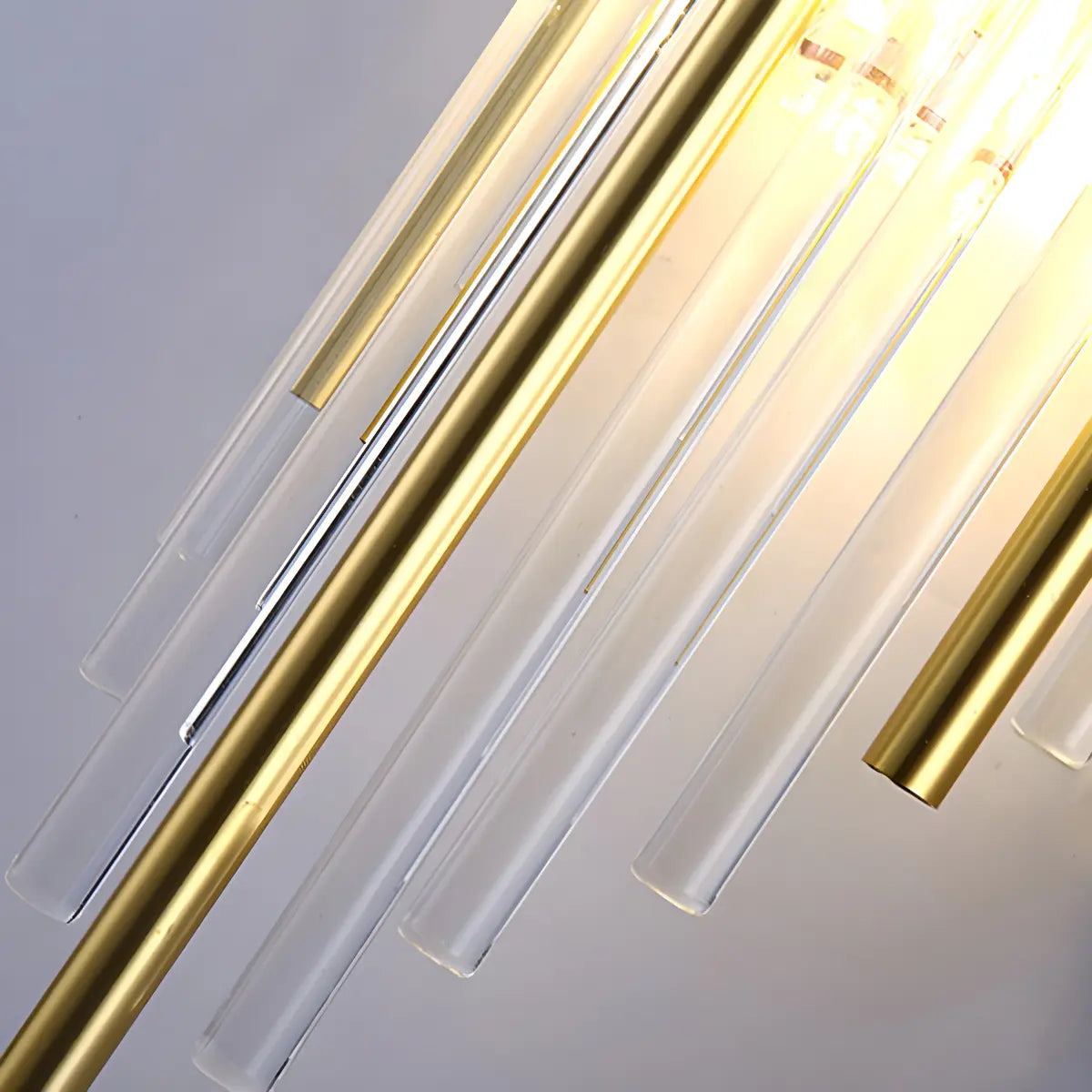 Postmodern Crystal Rod Bedside Up Down Wall Sconce Image - 12