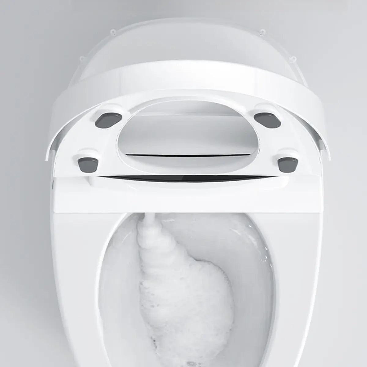 Power Assisted Flushing Smart Elongated One-Piece Toilet Image - 10