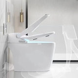 Power Assisted Flushing Smart Elongated One-Piece Toilet Image - 4