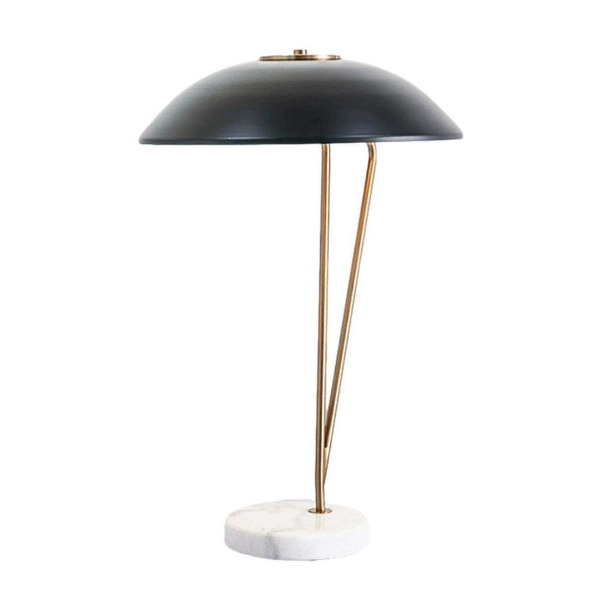 Practical Elegant Minimalist Black Metal Table Lamp Image - 5