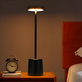 Rechargeable Creative Column Base Metal Table Lamp Image - 12