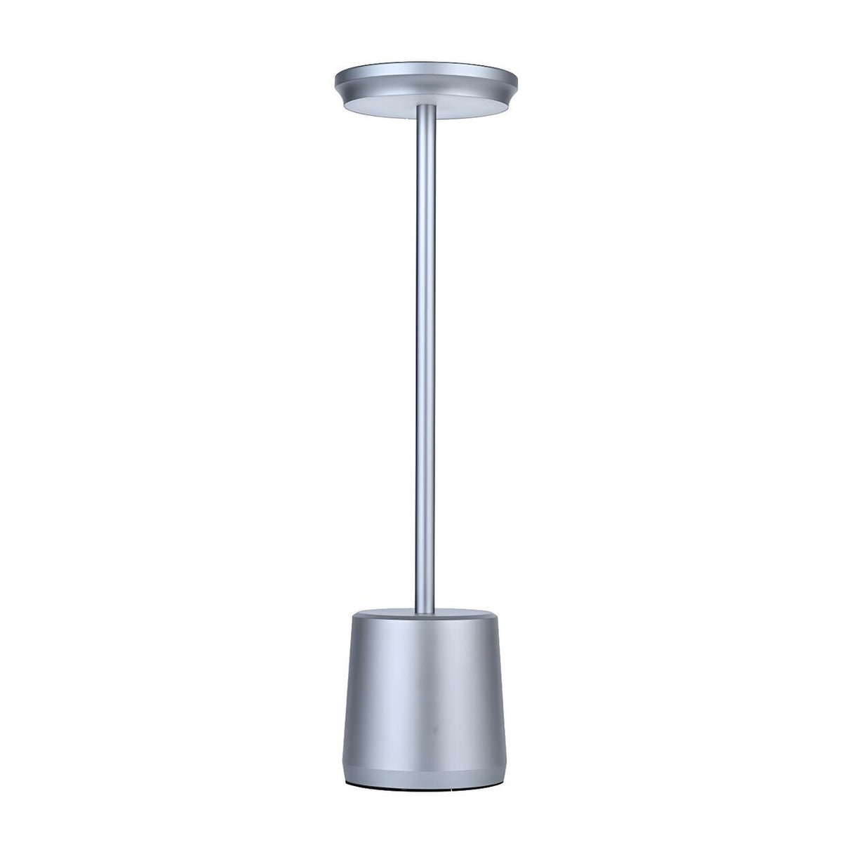 Rechargeable Creative Column Base Metal Table Lamp Image - 6