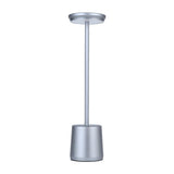 Rechargeable Creative Column Base Metal Table Lamp Image - 6