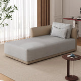 Rectangle Fabric Removable Cushions Reclining Chaise Lounge Image - 9