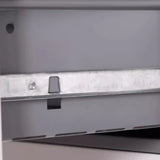 Rectangle Steel Lockable Storage Filing Cabinet White Image - 12