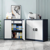 Rectangle Vertical Storage Steel Locking Filing Cabinet Image - 1