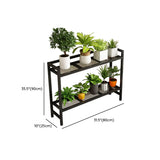 Rectangular Black Mesh Metal Indoor Storage Plant Stand Image - 21