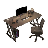 Rectangular Manufactured Wood Iron Sled Gaming Desk Image - 10