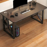 Rectangular Manufactured Wood Iron Sled Gaming Desk Image - 2