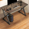 Rectangular Manufactured Wood Iron Sled Gaming Desk Image - 21