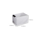 Rectangular PMMA White Small Freestanding Bathtub Image - 18