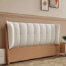 Rectangular Tufted Upholstered Wingback Headboard Image - 3