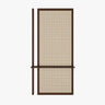 Rectangular Wood and Plastic Room Divider with Shelves Image - 5