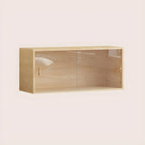 Rectangular Wood Living Room Storage Display Cabinet Image - 18