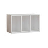 Rectangular Wood Living Room Storage Display Cabinet Image - 3