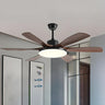 Remote 6 Blades Dimming Modern Ceiling Fan with Light Image - 2