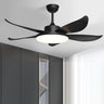 Remote Control 5 Blade Wood LED Ceiling Fan with Light Image - 7