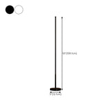 Remote Control Minimalist Linear LED Floor Lamp #size