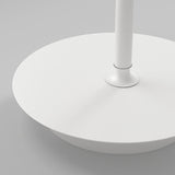 Remote Simple White Ring Pendant Fan with LED Light Image - 11