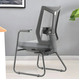 Removable Arms Black Ergonomic Mesh Office Chairs Image - 2