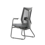 Removable Arms Black Ergonomic Mesh Office Chairs Image - 9