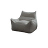 Removable Cover Beige Large Sherpa Lounge Bean Bag Image - 6