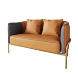 Removable Cushions Scratch Resistant Leather Sofa Image - 3