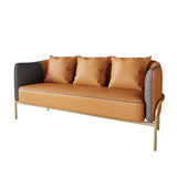 Removable Cushions Scratch Resistant Leather Sofa Image - 7