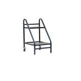 Removable Freestanding White Metal Handle Utility Carts Image - 13