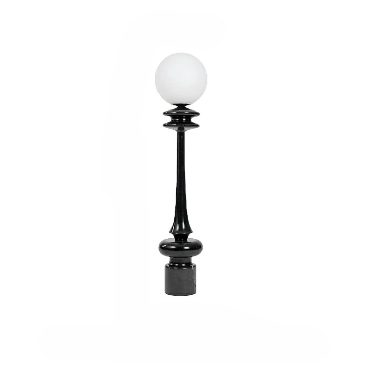 Retro Globe Artistic Black Living Room Floor Lamp Image - 2